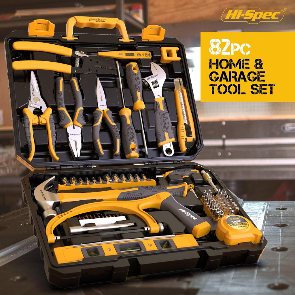 82 Piece Home & Garage Tool Kit Set O76944