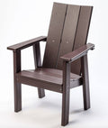 Turf Green Recycled Plastic Adirondack Chair X6355