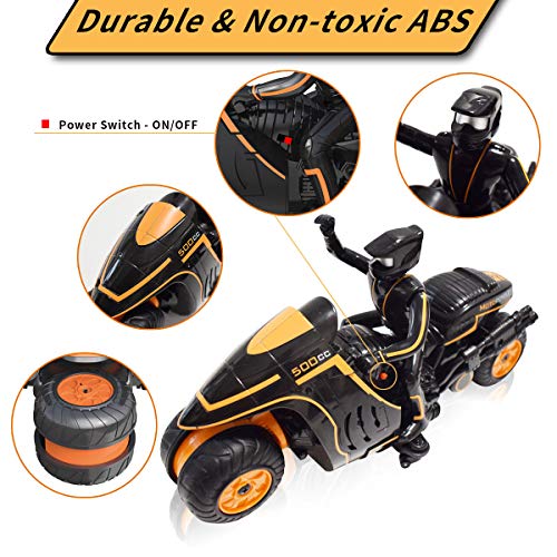 RC Motorcycle 360° Spinning Wheels Stunt Motorbike B8444