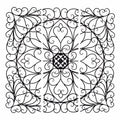 3 Piece Square Scroll Wall Decor C2561