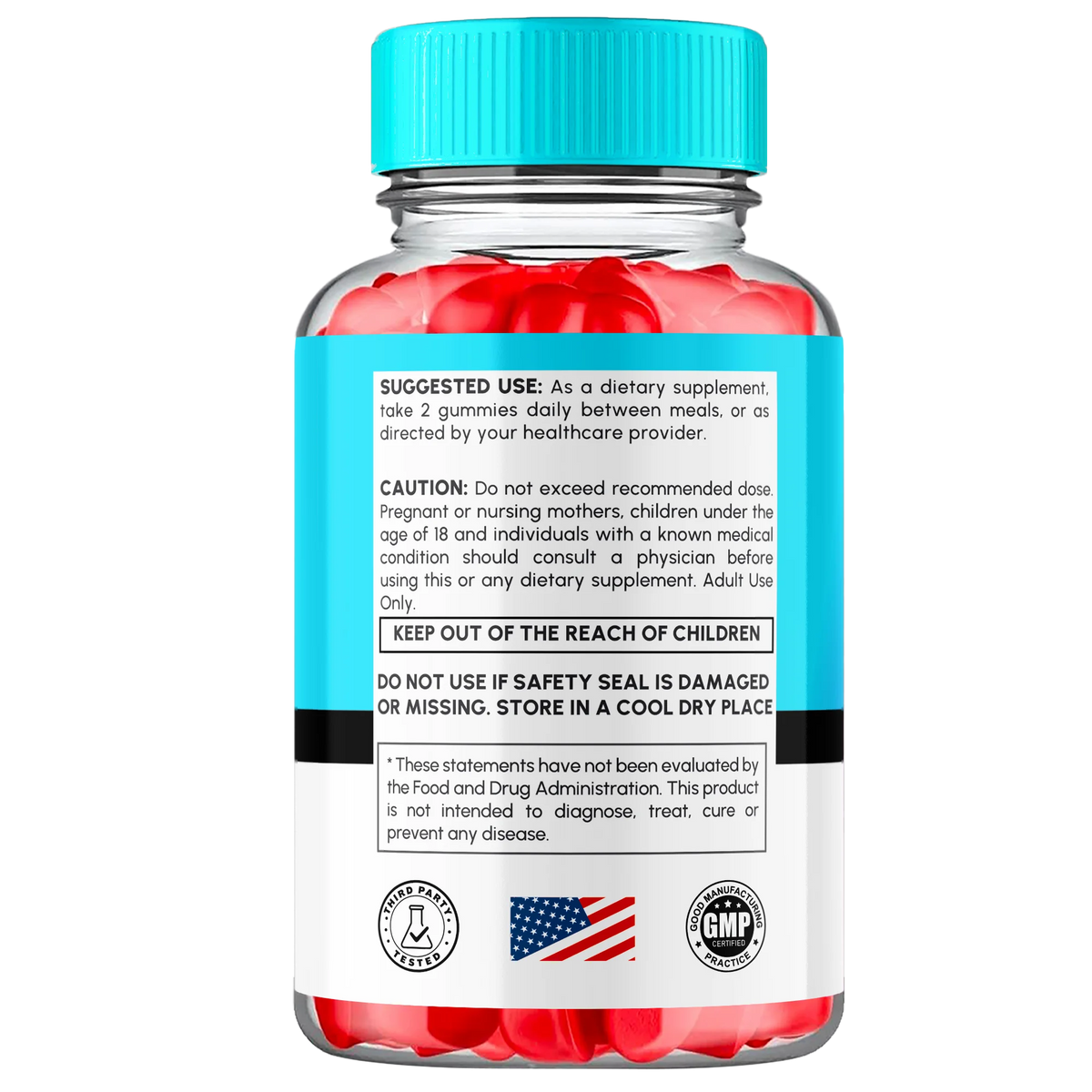 Apple Cider Vinegar Dietary Supplement Gummies 180 Gummies Q97406