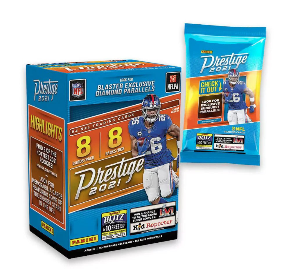NFL Football Trading Card Blaster Box F3971
