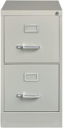 Light Gray 2-Drawer Vertical File Cabinet V84317