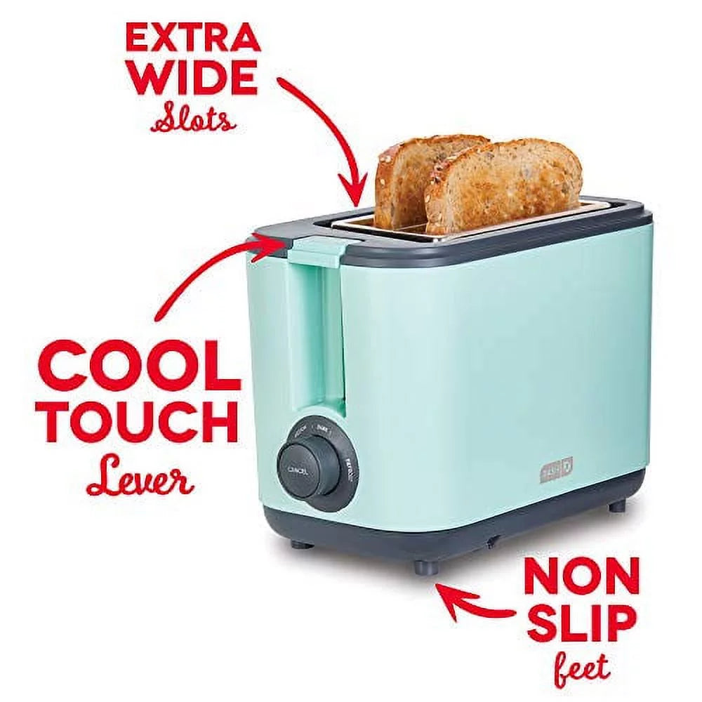 Aqua 2 Slice Extra Wide Slot Toaster Q8623