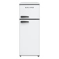 White 7.6 Cu Ft Retro Top Mount Refrigerator Y721
