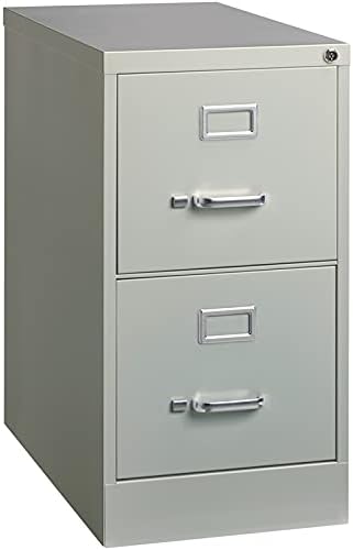 Light Gray 2-Drawer Vertical File Cabinet V84317