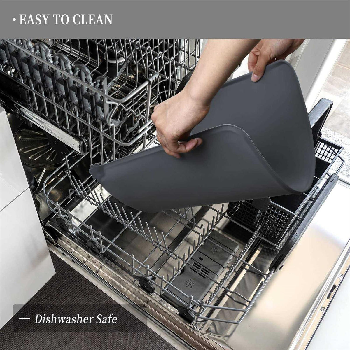 Silicone Dog Cat Bowl Mat Waterproof I794