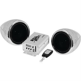 600 Watt Motorcycle ATV Sound System with FM Tuner Bluetooth H54072