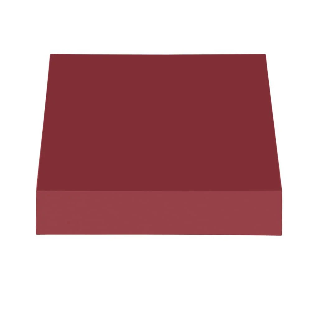 Burgundy Acrylic Fabric Fixed Awning V939