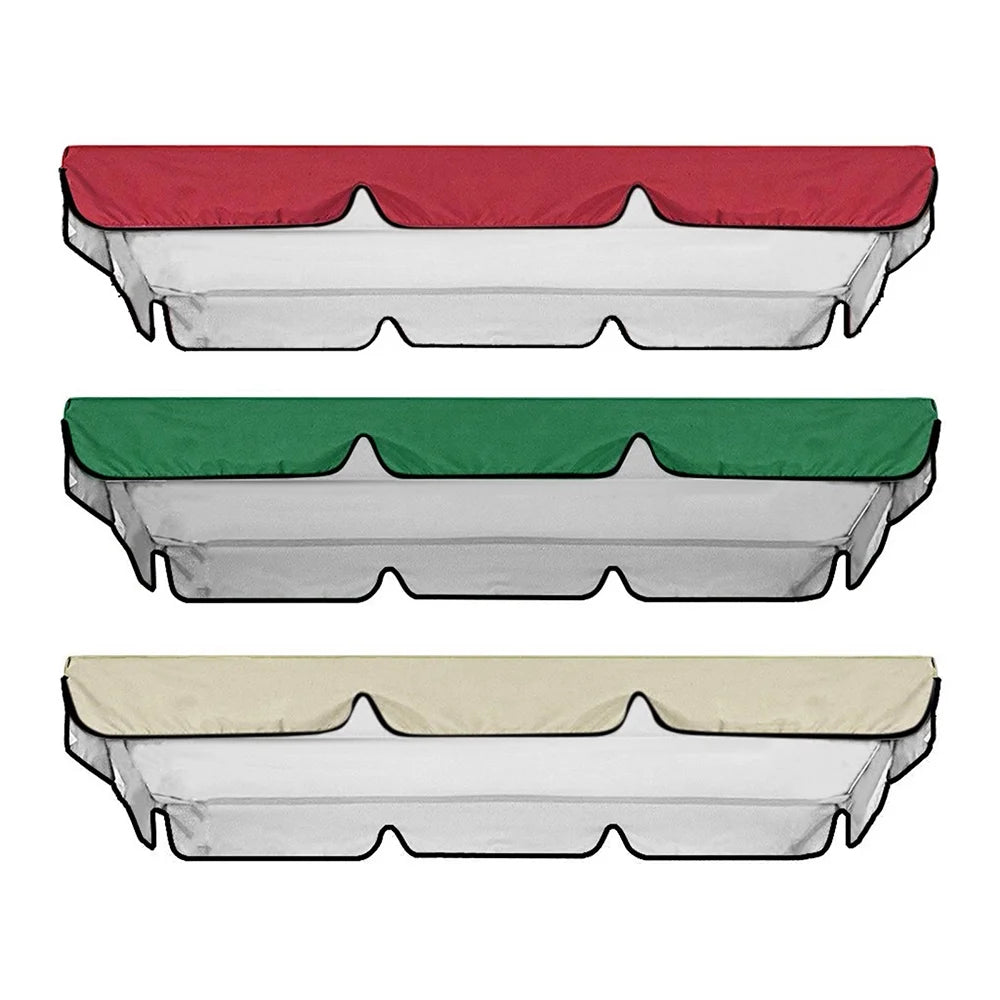 Beige Swing Top Cover Canopy Replacement for Patio Outdoor Swing A682