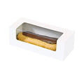 White Cardboard Window Box Case of 250 D198183