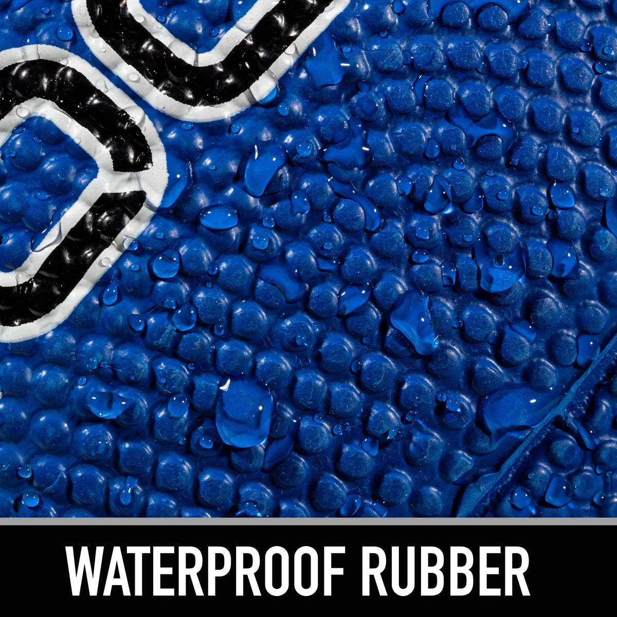 Junior Size Rubber Football 6 Pack with Pump M964139