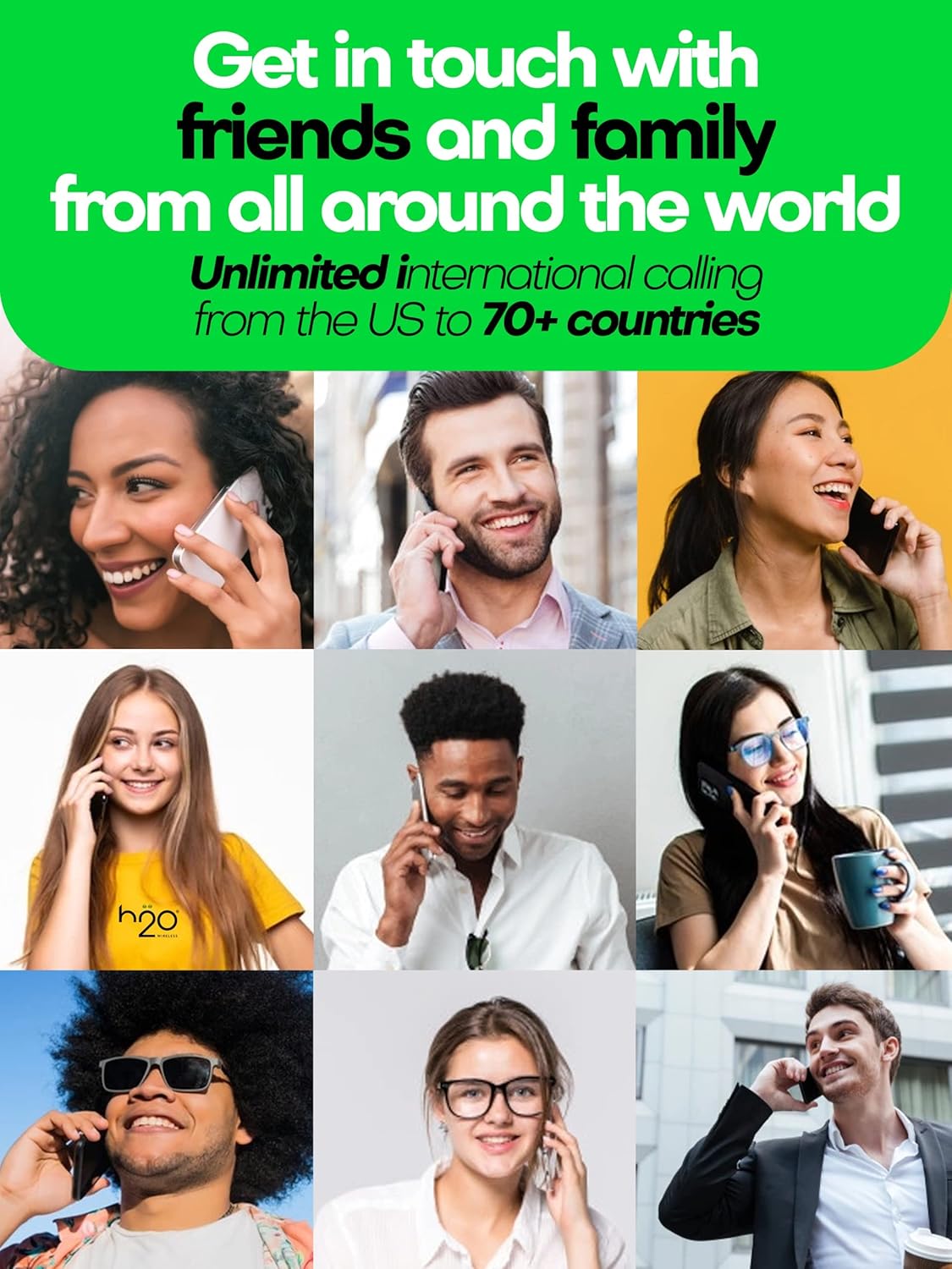 Preloaded Triple-Cut SIM Card with Unlimited Data and 2GB High-Speed Data (120-Day Plan) A756