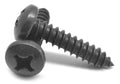 Black Oxide Phillips Pan Head Sheet Metal Screws E899