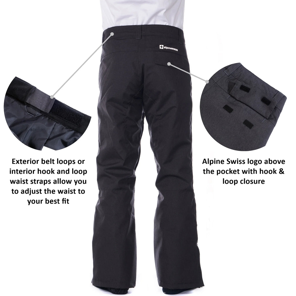 Waterproof Insulated Ski Snow Pants X3515