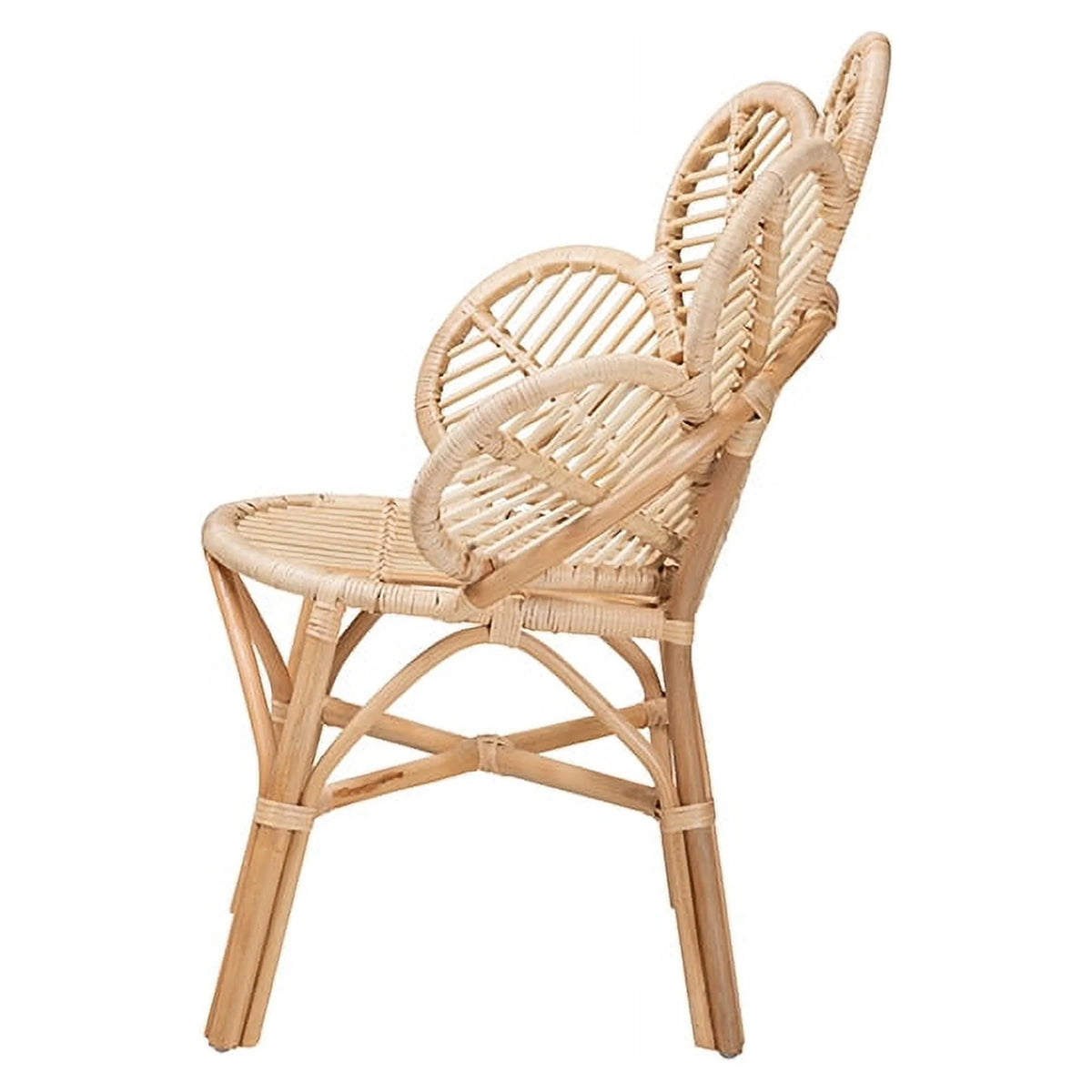 Natural Brown Rattan Chair V399