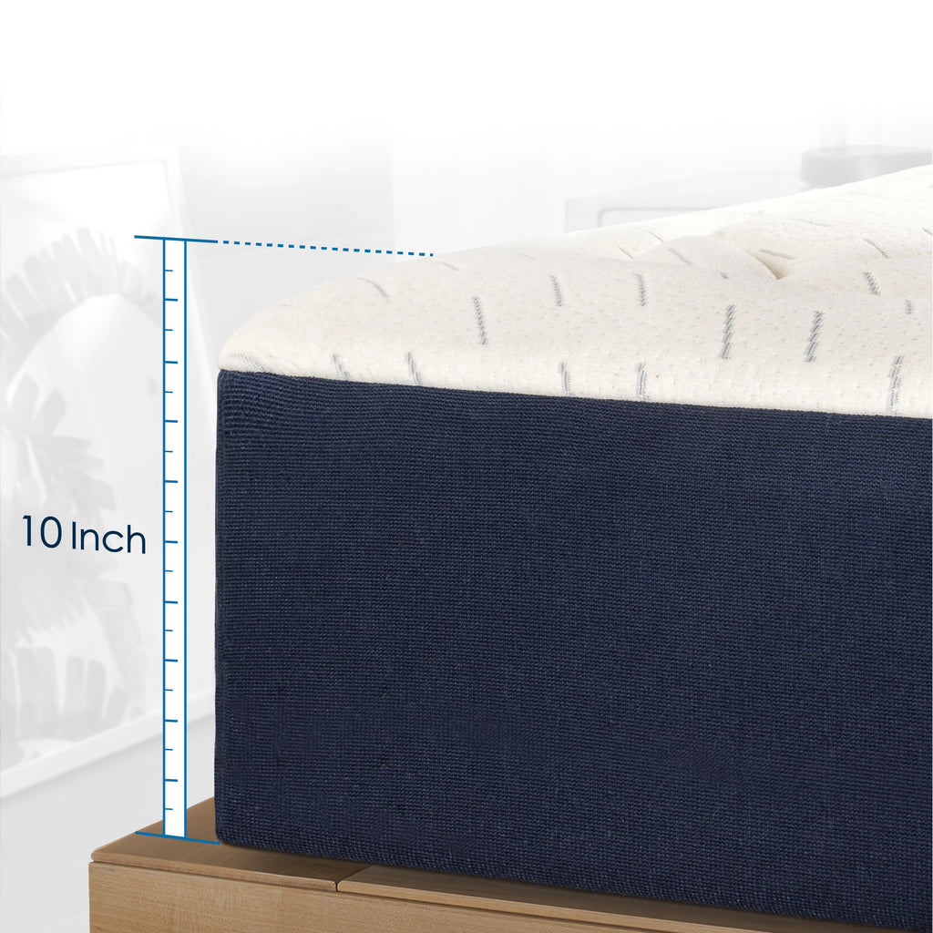 Memory Foam Mattress Plush Pillow Top King N82322