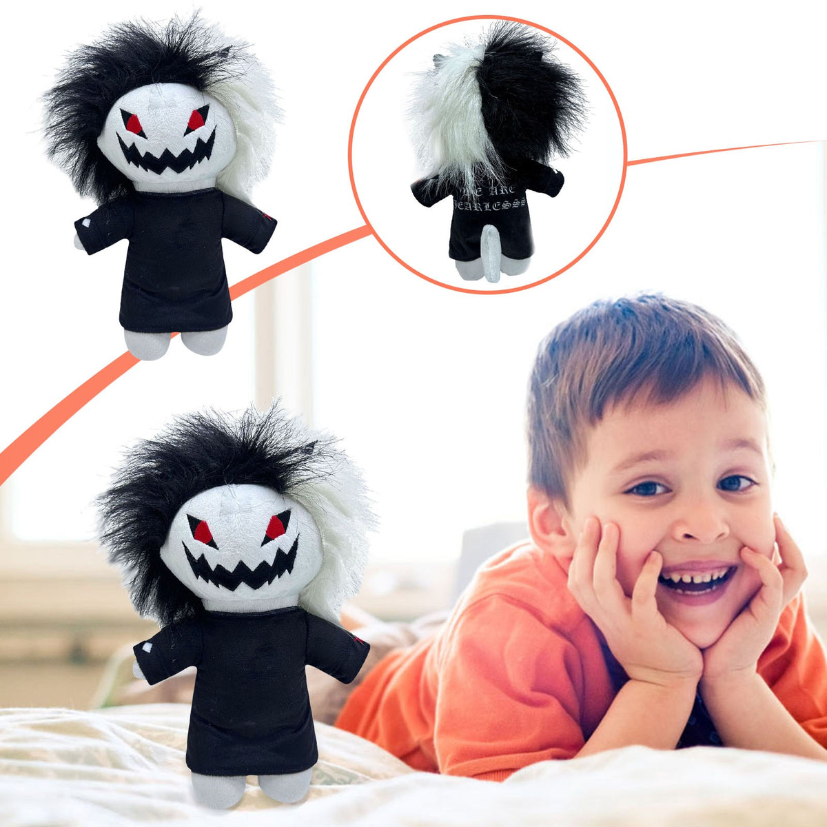 Scary Plush Cat Doll K98013