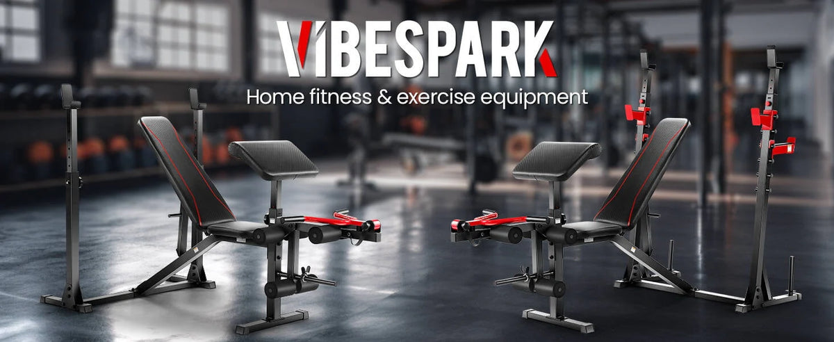 Adjustable Weight Bench Set with Squat Rack G56435