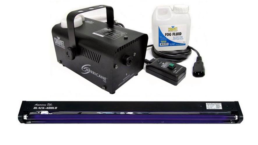 Fog Machine UV Blacklight F25956
