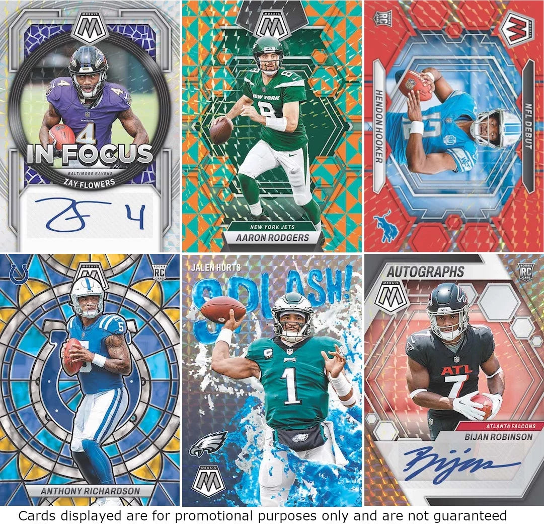 NFL Football Trading Cards Mega Box J5270