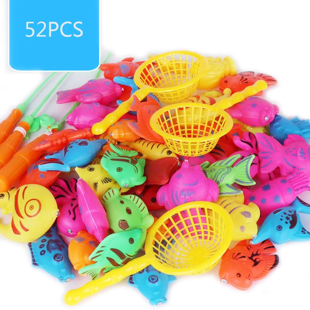 Magnetic Fishing Toys Plastic Fish Rod Set Q872585