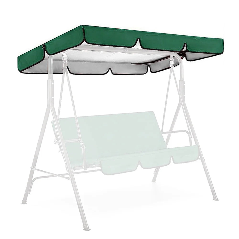 Beige Swing Top Cover Canopy Replacement for Patio Outdoor Swing A682