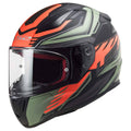 Matte Black / Red / M. Green Street Helmets U71670