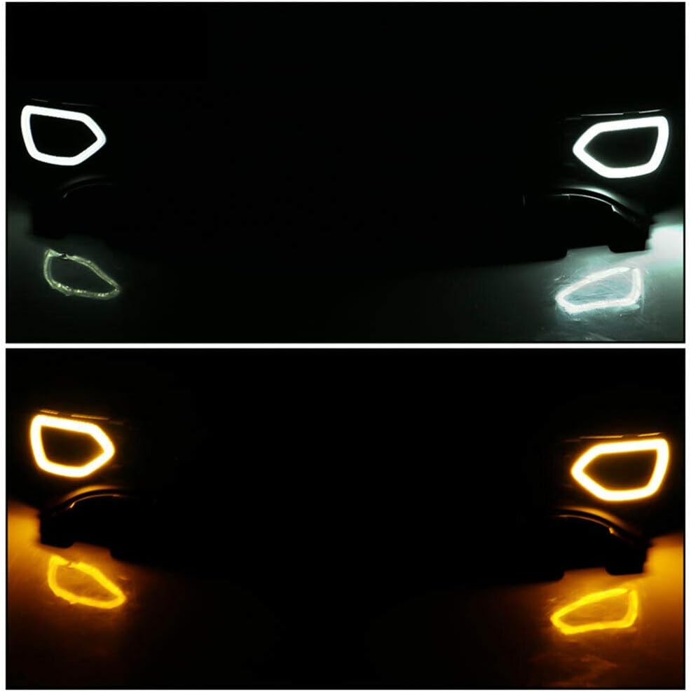 Smoked Grille Light Assembly, Front LED White & Yellow Lights, Pack of 2 A221760