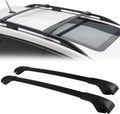Black Matte Roof Rack Crossbars H2501