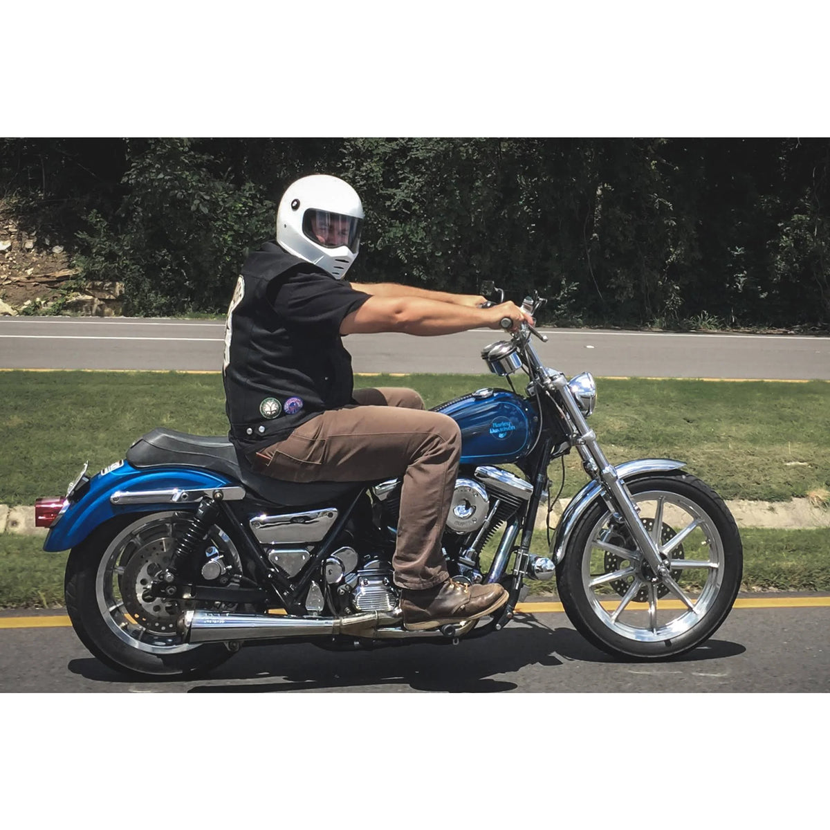White XL Lane Splitter Helmet V17316