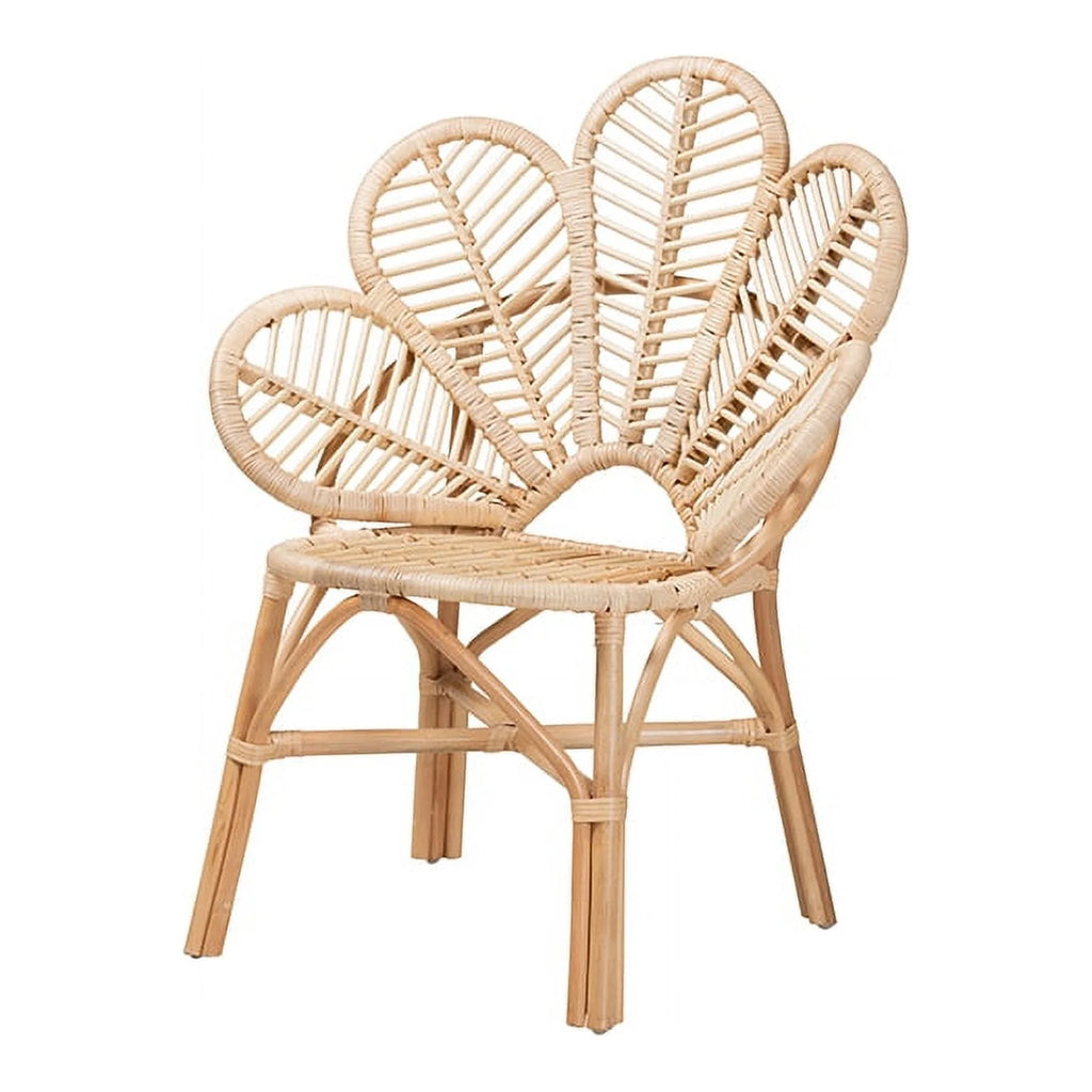 Natural Brown Rattan Chair V399