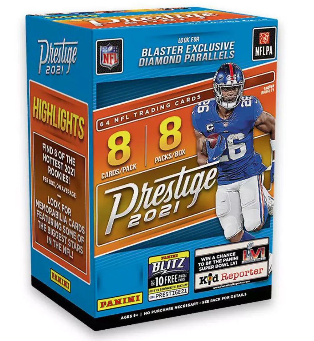 NFL Football Trading Card Blaster Box F3971