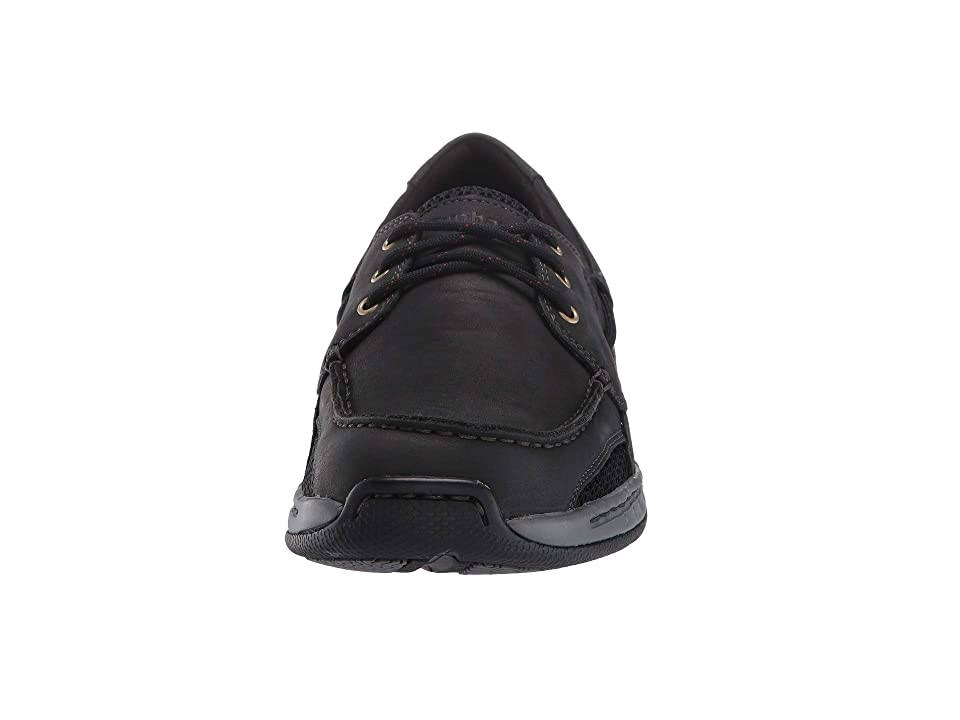 Black Men&s Captain Shoes A364755