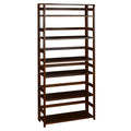 Mocha Walnut Folding Bookcase W328514