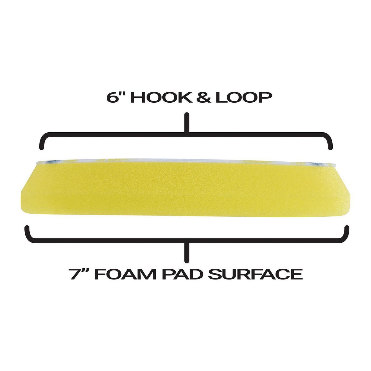 6 in. Polishing Foam Pad D73626