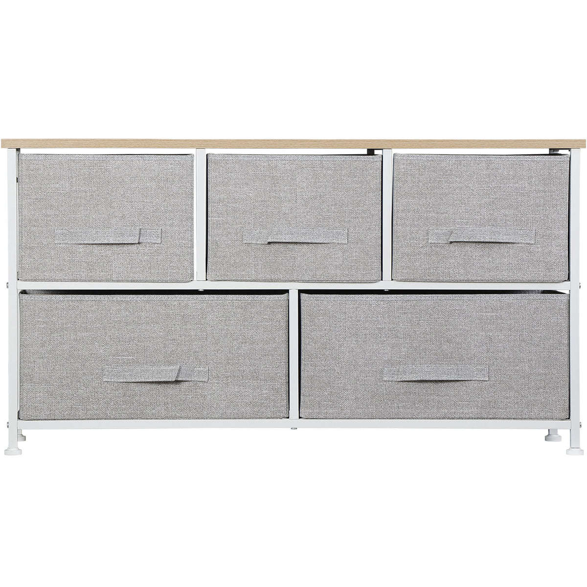 Steel Frame 5-Drawer Dresser Storage Tower U791