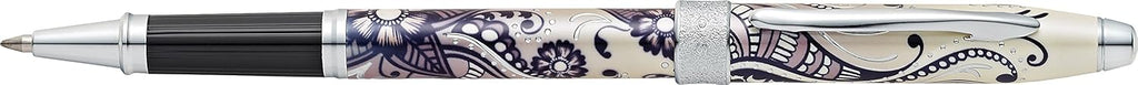 Black Primrose Rolling Ball Pen F2699