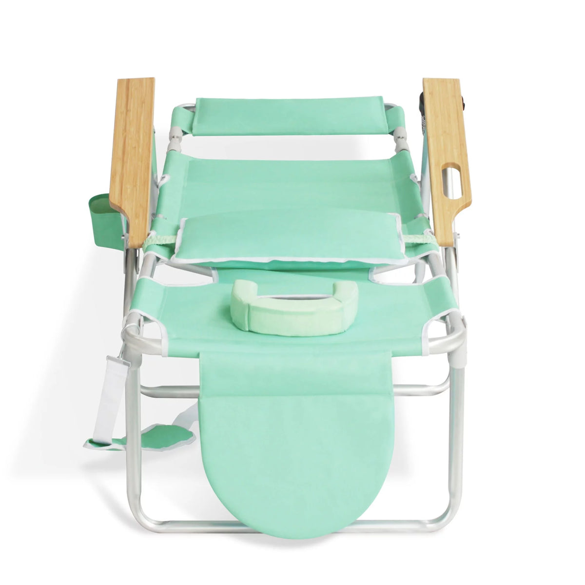 Teal 3-N-1 Outdoor Folding Beach Chair 4 Pack S656