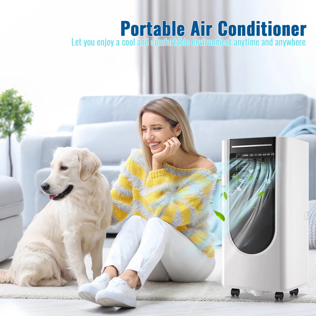 Compact 8000 BTU 3-in-1 Air Conditioner P4212
