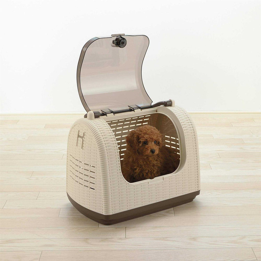 Faux Wicker Pet Carrier C702767