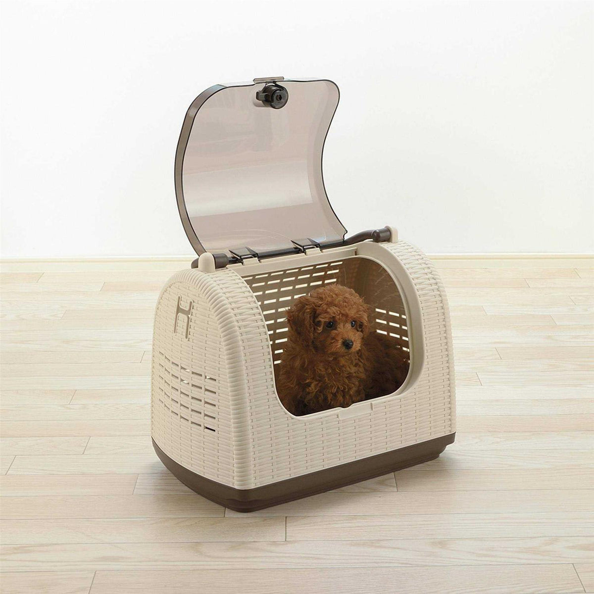 Faux Wicker Pet Carrier C702767