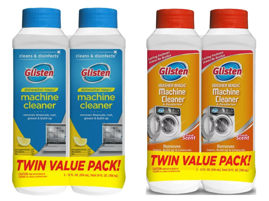 Lemon Scent Dishwasher Cleaner 2 Count 2 Pack B402427