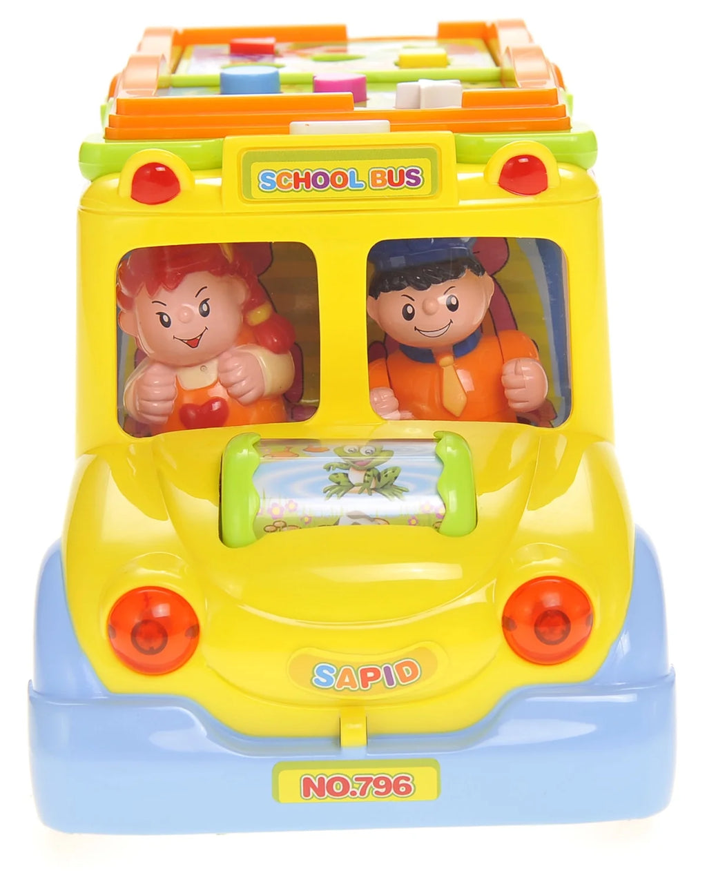 School Bus Toy With Flashing Lights & Sounds F815