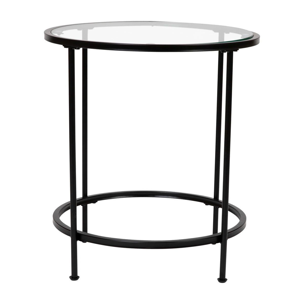 Glass End Table Q30891