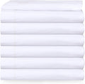 White Twin Percale Flat Sheet Pack of 2 S99974