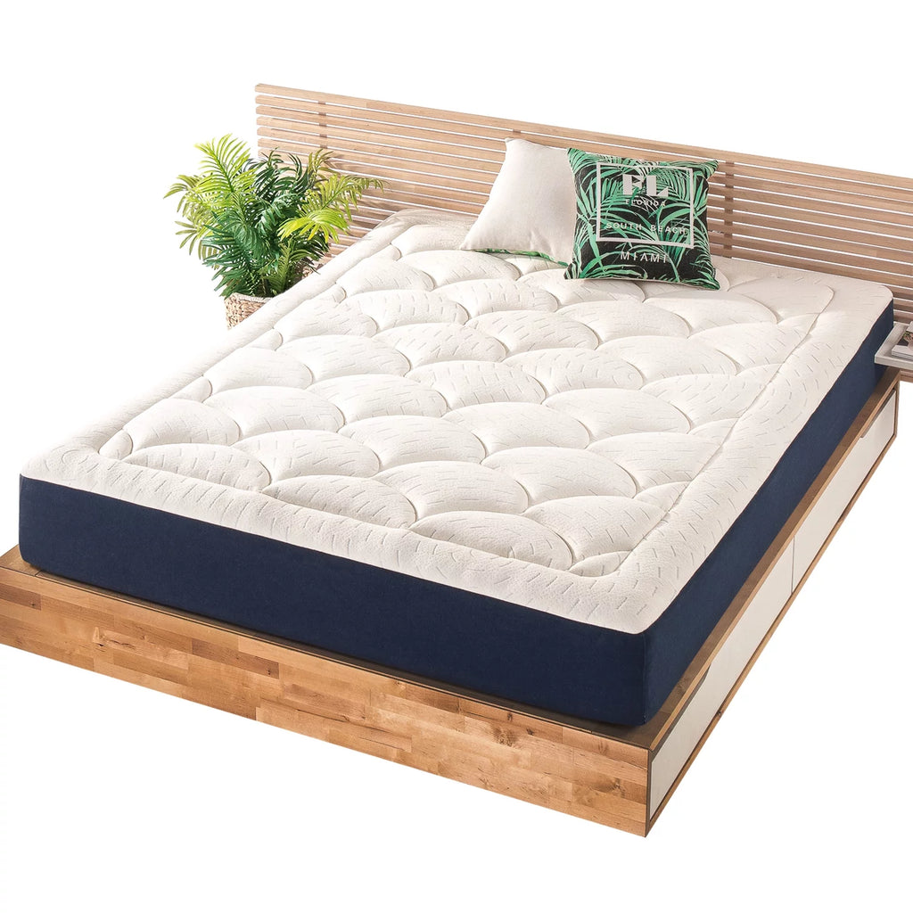 Memory Foam Mattress Plush Pillow Top King N82322