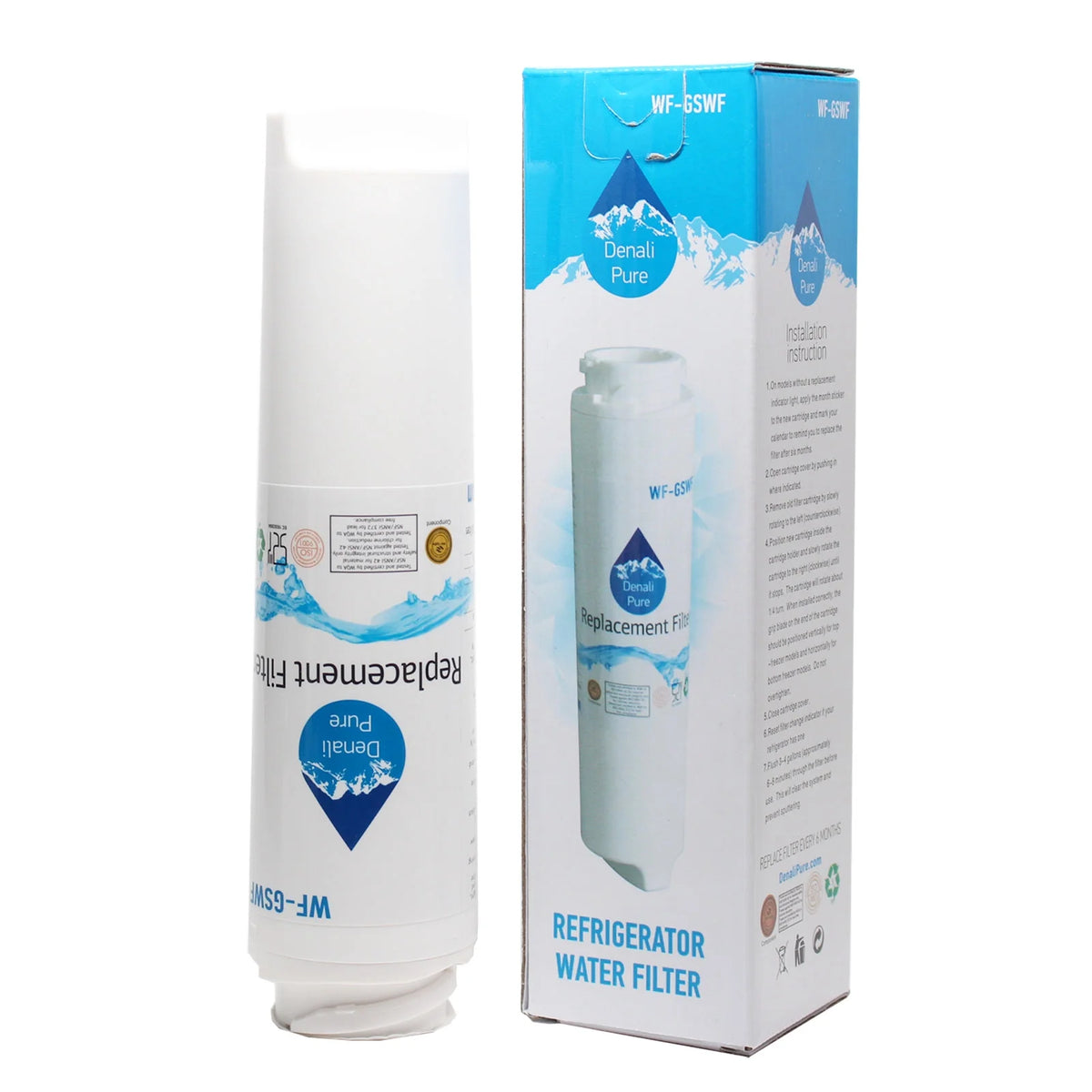 5-Pack Replacement Refrigerator Water Filter Cartridge Z620
