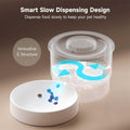 Automatic Cat Feeder Slow Dispensing Timed J26331