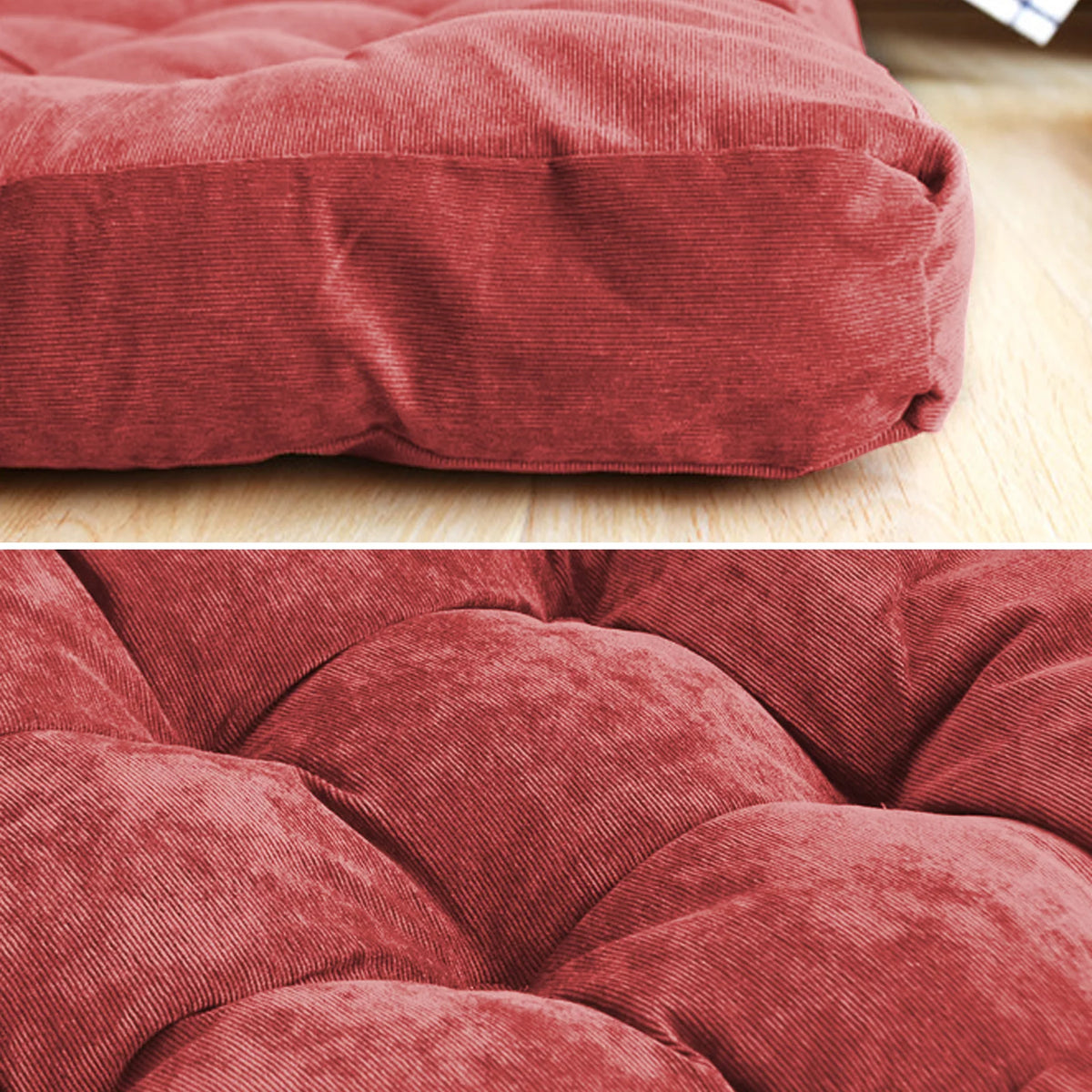 Rose Red 2 Pack 22" Large Floor Pillow M49000
